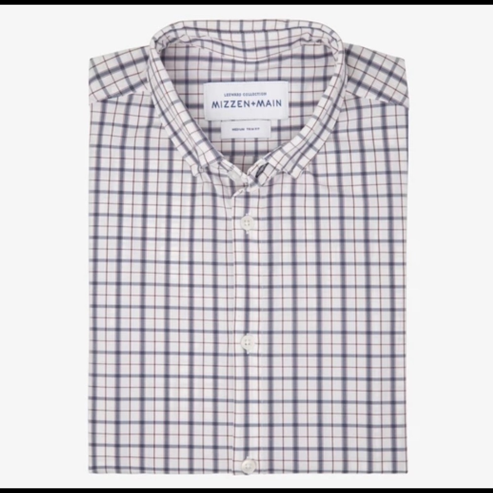 Mizzen + Main Large/ Trim/ Tall dress shirt
